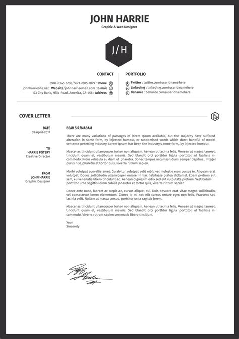 Free Cover Letter Templates [Customize & Download].